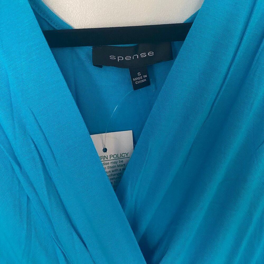 NWT Spense turquoise maxi dress size S - Picture 4 of 8